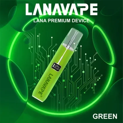 橄欖綠｜Lana皮革主機 換彈式設計 8W/10W兩檔功率 LED智慧螢幕