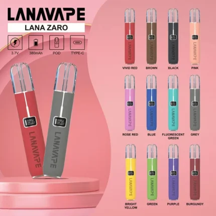 10種顏色｜Lana皮革主機 換彈式煙桿 小煙主機 8W~10W功率 智慧螢幕